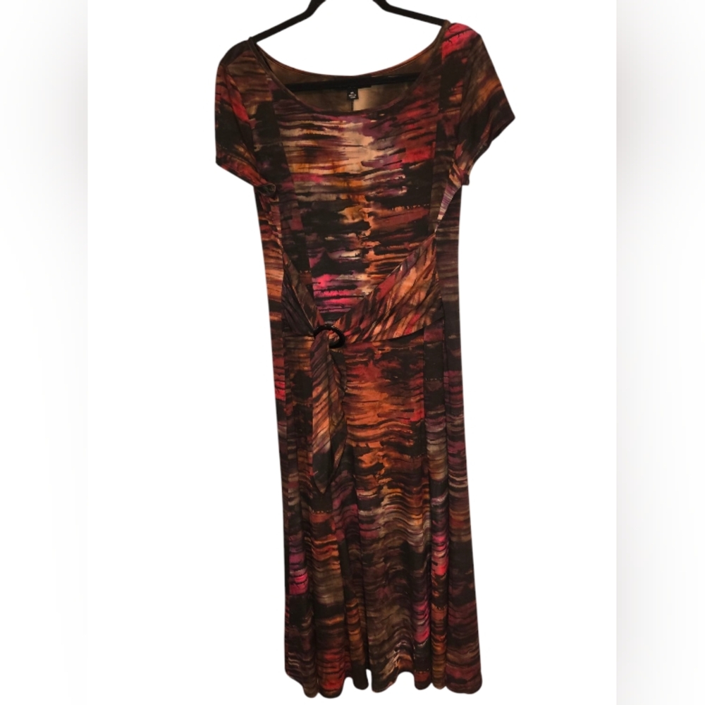 Perceptions Elegant Multicolor Women's Dress Sz XL